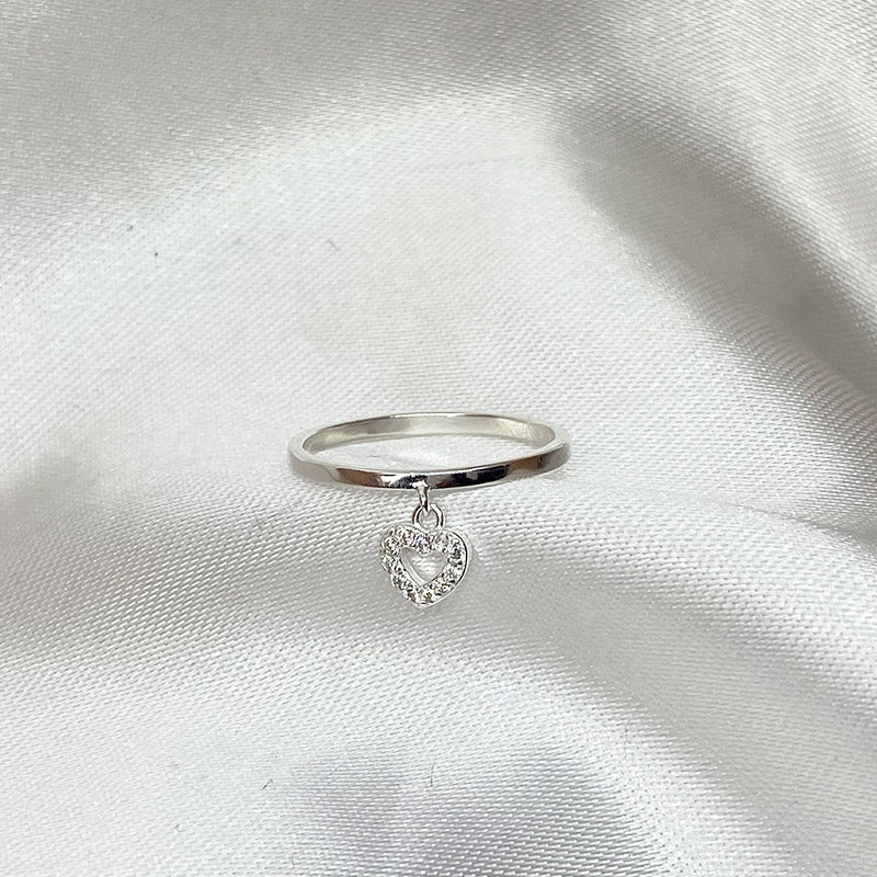 anillo love me en plata