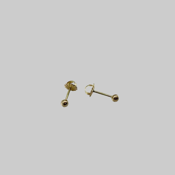 aros de oro 18 kilates