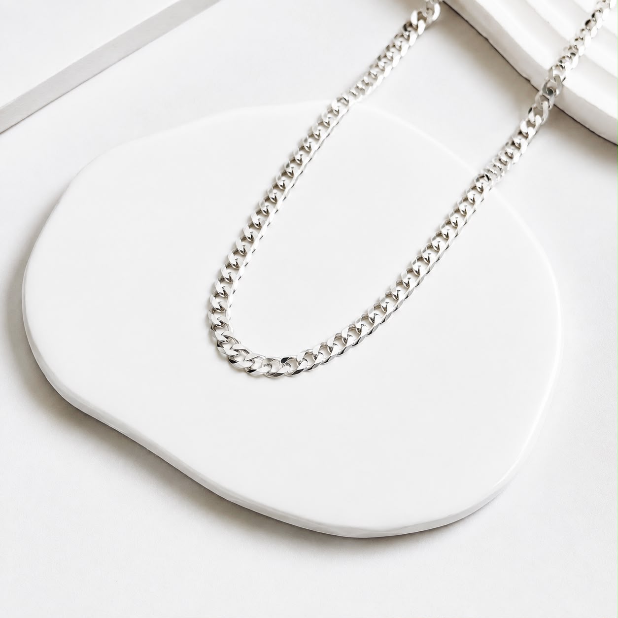 Cadena-Grumet-plata-50cm