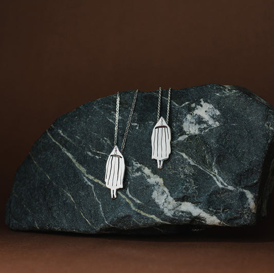 Colgante Selknam Tanu en Plata