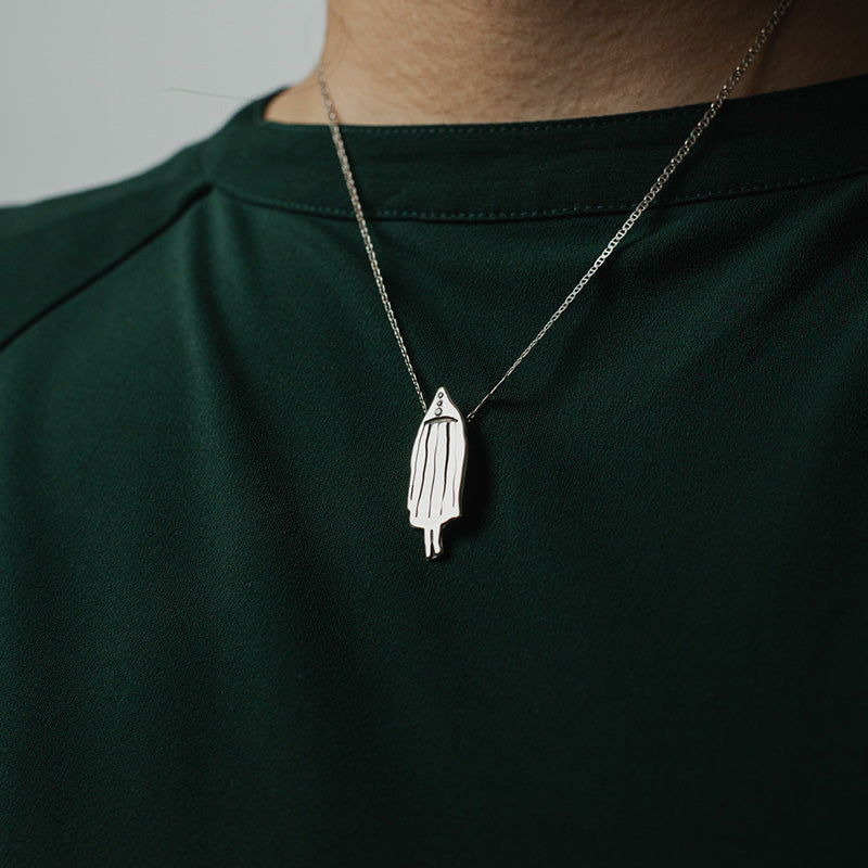 Colgante Selknam Tanu en Plata