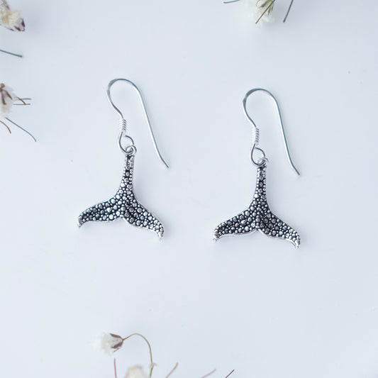 Aros Cola de Ballena en Plata