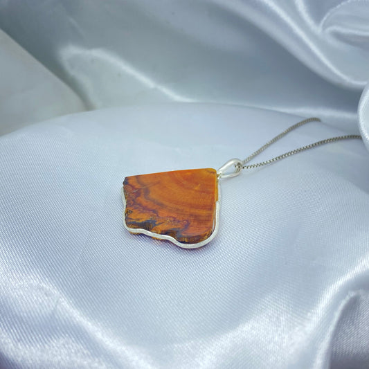 Chilean amber pendant