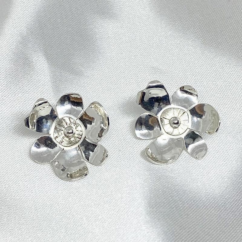 Sport 2 earrings in silver