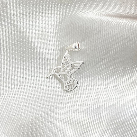 Colgante Colibrí en Plata fina
