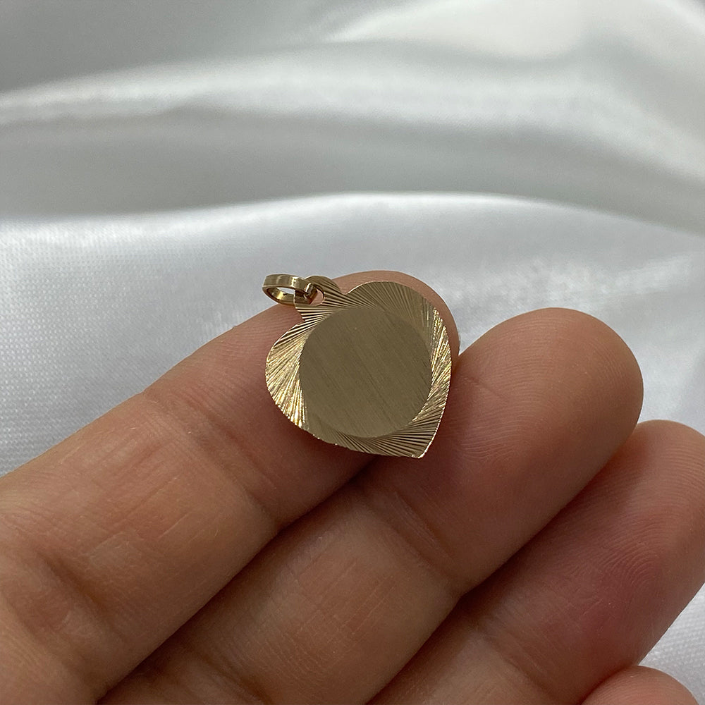 Pendant Heart Plate