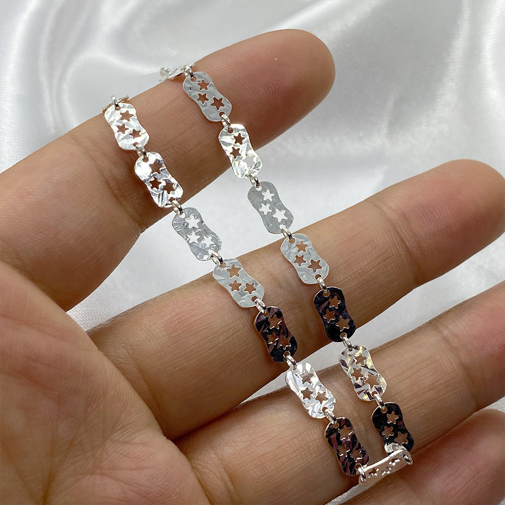 925 Silver Little Stars Bracelet